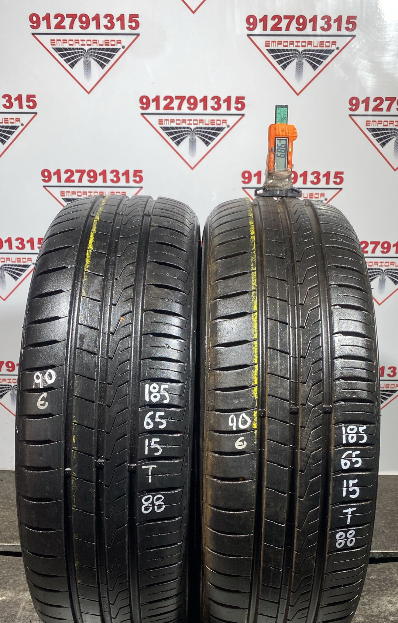 HANKOOK KINERGY ECO2 USADO  185/65 R15 88 T